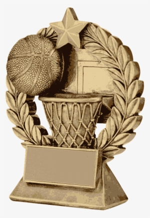 Garland Basketball Resin Trophy - Basketball