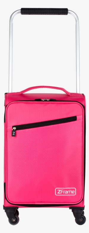 Zframe Super Lightweight 18" Pink Luggage Suitcase - Transparent Pink Luggage Png