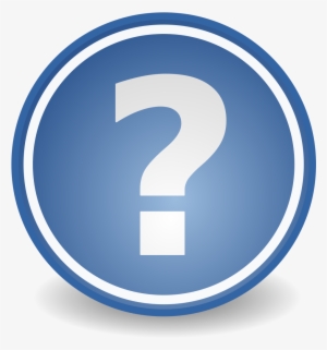Blue Question Mark Icon - Transparent Icons Question Mark Png