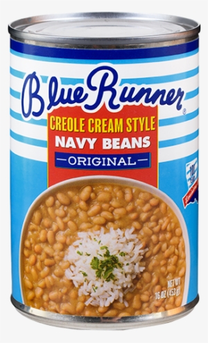 Creole Cream Style Navy Beans - Blue Runner Creole Base, Shrimp - 25 Oz