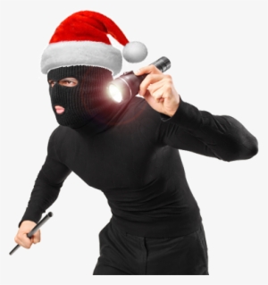 Holiday-burglar - Burglar Png