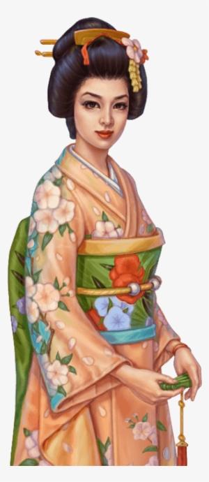 Character Geisha - Geisha Png