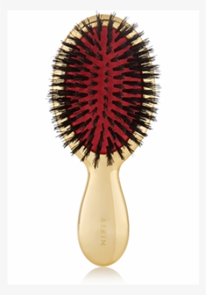 Travel Gold Hairbrush - Aerin Beauty - Travel Gold-tone Hairbrush - One Size