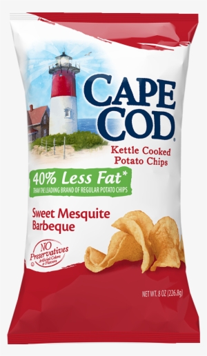 » 40% Less Fat Sweet Mesquite Barbeque - Cape Cod White Cheddar And Sour Cream