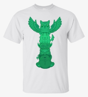 Cute Green Totem Pole Gildan Ultra Cotton T-shirt - Illustration