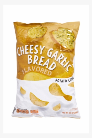 Cheesy Garlic Bread Potato Chips - Potato Chip