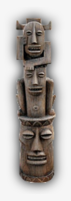 Polynesia Immunity Idol - Design Toscano Tiki Gods Of The Three Pleasures Statue