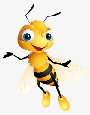 For Your Bees - Honey Bee Vector Png