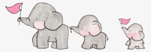 Largest Collection Of Free To Edit Stickers On Picsart - Cute Simple Elephant Drawings