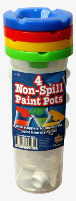 Download - 4 Non Spill Paint Pots