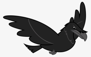 Andoanimalia, Bird, Flying, Ghastly Gorge, Raven , - Cartoon