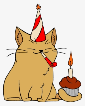 Birthday Cat By Kota12 On Deviantart Jpg Library Download - Birthday Cat Png
