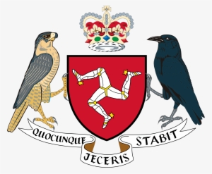 The Coat Of Arms Of The Isle Of Man, A Formerly Norse-dominated - Isle Of Man Gaming License