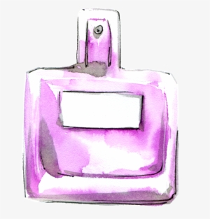 Hand Painted A Perfume Bottle Png Transparent - Portable Network Graphics