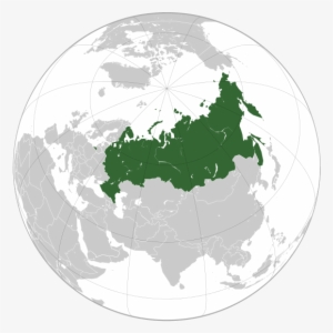 Russian Federation - Russia Orthographic Projection