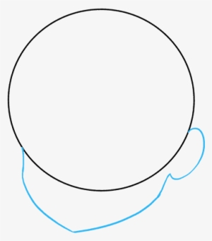 How To Draw Anime Girl Face - Circle