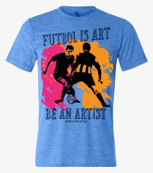 Futbol Is Art T-shirt - Thomas The Tank Army