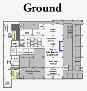 Ground Floor Mchenry Library - Floor Plan