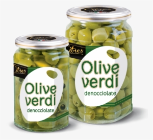 Pitted Green Olives - Citres Olive Giganti Verdi - Gr.540