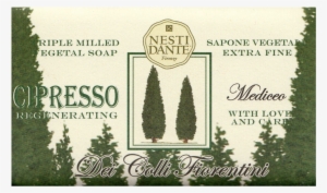 nesti dante cipresso cypress tree soap bar 250g - nesti dante dei colli fiorentini cypress tree soap