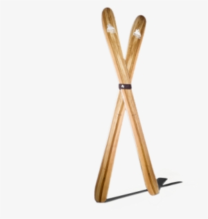 Wooden Skis Png