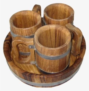Beer Mug Wooden - Bierkrug Aus Holz