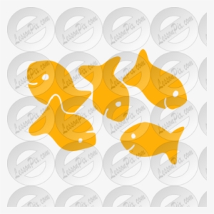 Goldfish Clipart Goldfish Crackers - Clip Art