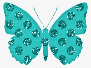 Sea-blue Green Butterfly Png Transparent - Butterfly