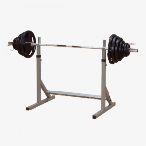 Picture Of Powerline Squat Rack Pss60x - Body Solid 5 Weight Stack Adapters