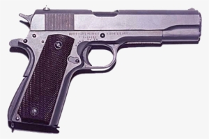 Pistola Png - Pistola Colt Semiautomatica