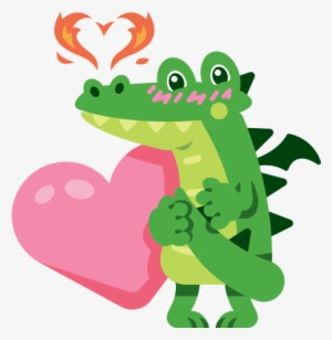 Cute Dragon In Love - In Love