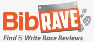 Bibrave Deeporange Bib - Bib Rave Logo