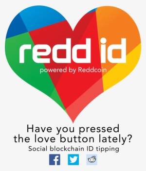 Reddcoin Redd Id Blockchain Social Media Tipping - Heart