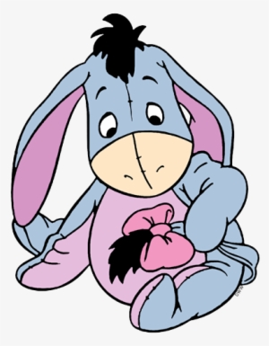 Baby Pooh Clip Art Disney Clip Art Galore - Baby Eeyore From Winnie The Pooh  Transparent PNG - 388x498 - Free Download on NicePNG