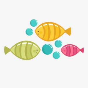 Cute Fish Svg File For Scrapbooking Free Svg Files - Cute Fish Clipart Transparent