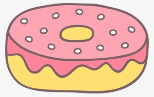 Christmas Donut Clipart - โดนัท การ์ตูน