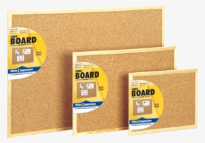 O1s Cork Board 60x90cm Wood Frame - Wooden Board For Office