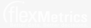 Flex Metrics Logo White Wtagline-08 - Graphics