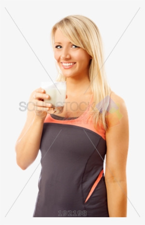 Stock Photo Of Blonde Girl On Transparent Background - Transparent Stock Photo Girl