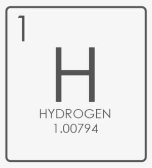 Hydrogen Element1 - Periodic Table Hydrogen Png