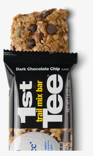 1st Tee Dark Chocolate Chip Trail Mix Bar - Chocolate Chip