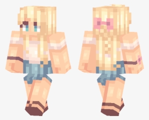 Blonde Girl Skin - Minecraft Blonde Girl Skin