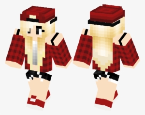 Minecraft Skin Red Girl