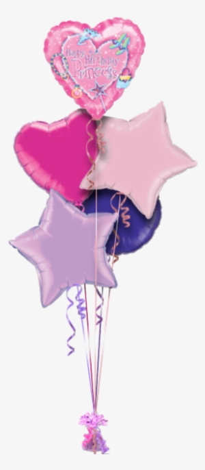 Princess Birthday Wand Party Balloon - Pink Princess Balloon - Party Supplies