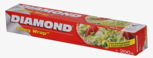 Diamond Cling Wrap 200ft Pc - Chewing Gum