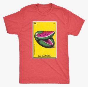La Sandia Mens T-shirt - Loteria La Sandia