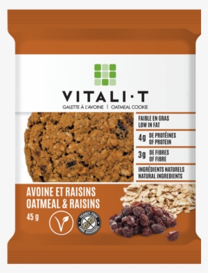 Oatmeal & Raisins Oatmeal Cookies - Rodzynki Sułtanki 500g Organic - Bio