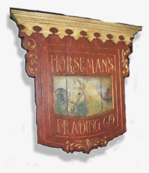 Handcrafted Vintage Signs With A Horse Theme - Picture Frame