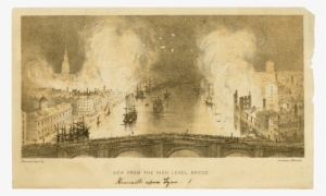 Image Of The Great Fire Of Gateshead - Visual Arts