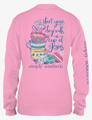 Long Sleeve T Shirt Template Png - Simply Southern Long Sleeve Shirts